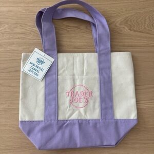Trader Joe’s Mini Purple Tote Bag